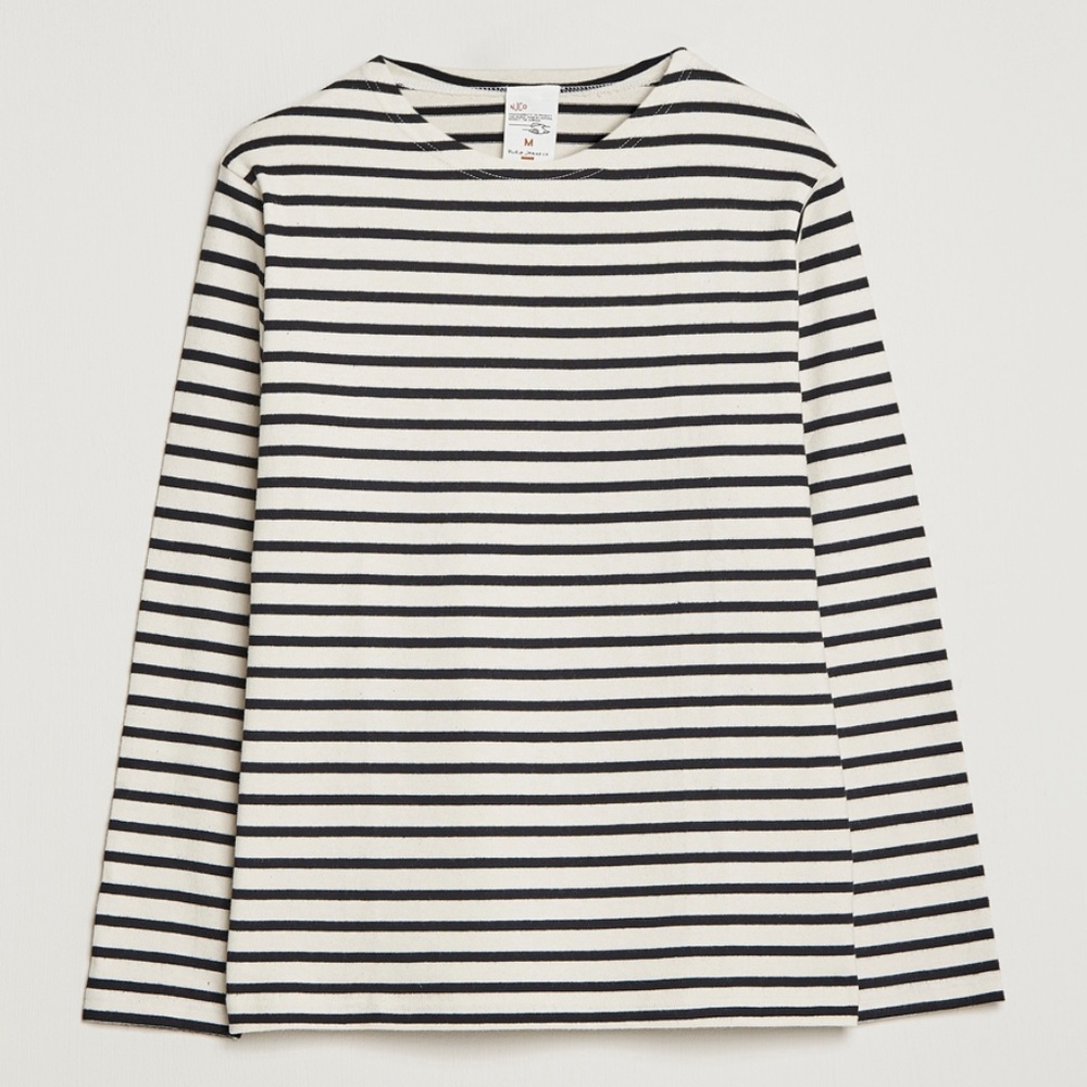 Nudie Jeans Long Sleeve Charles Sailor Stripe Shirt